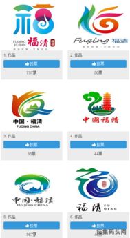 福清城市形象Logo征集入围作品揭晓 视觉新标识塑造魅力之城